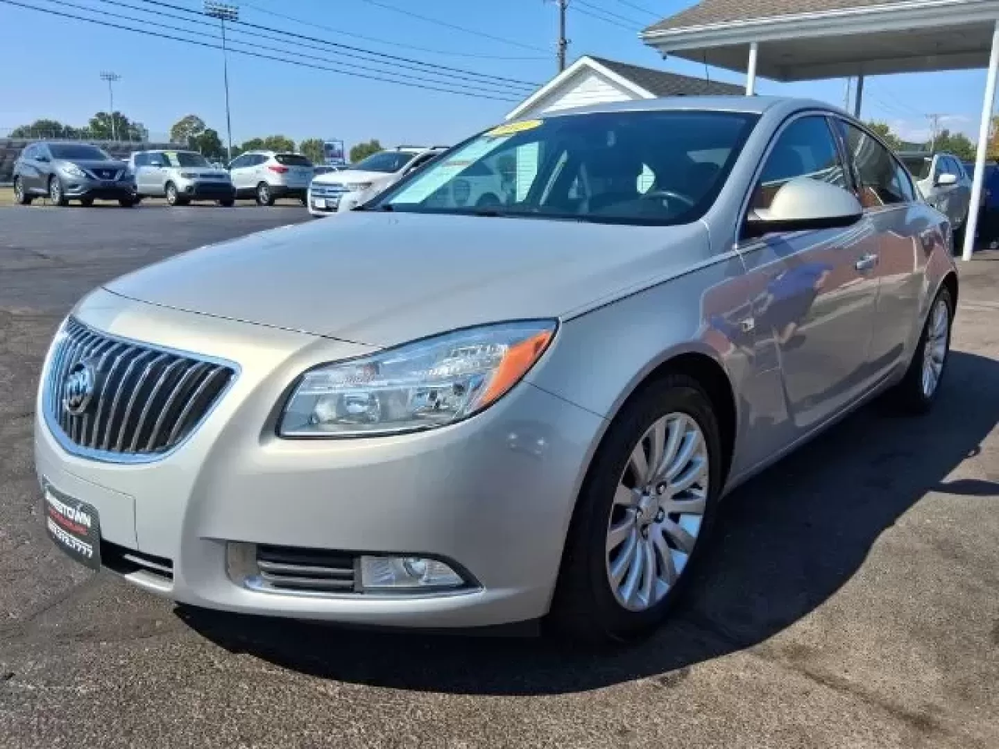 2011 Buick Regal CXL Russelsheim (W04GP5EC1B1) with an Ecotec 2.4L I-4 gasoline direct injection engine, located at 1865 W 2nd St., Xenia, OH, 45385, (937) 372-7777, 39.681259, -83.961945 - **Elevate Your Daily Drive with the 2011 Buick Regal - A Perfect Fit for Xenia Families and Commuters!**<br /> <br /> Experience the joy of driving with the 2011 Buick Regal, a sedan that combines style, comfort, and practicality, making it ideal for both daily commutes and weekend adventures. Wheth - Photo#1