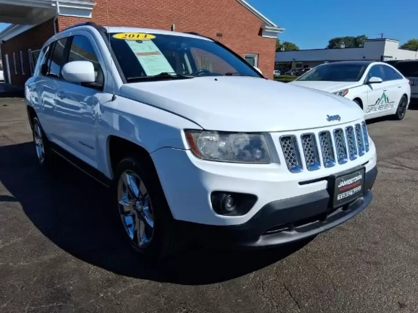 2014 Jeep Compass Latitude (1C4NJDEB0ED) with an 2.4L I-4 DOHC engine, located at 1865 W 2nd St., Xenia, OH, 45385, (937) 372-7777, 39.681259, -83.961945 - Discover your next adventure with the 2014 Jeep Compass Latitude, available now at Jamestown Auto Sales in Xenia, OH! This versatile SUV is not just a vehicle; it's an invitation to explore the open roads and embrace the lifestyle of your dreams. Whether you're a growing family looking for space, a - Photo#1