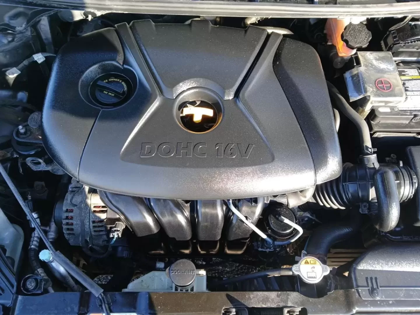 2016 Hyundai Elantra SE 6AT (5NPDH4AE2GH) with an 1.8L L4 DOHC 16V engine, 6-Speed Automatic transmission, located at 1865 W 2nd St., Xenia, OH, 45385, (937) 372-7777, 39.681259, -83.961945 - Looking for a reliable sedan that fits your budget while ensuring comfort and safety for both your daily commute and weekend adventures? Look no further than this remarkable 2016 Hyundai Elantra SE, available now at Jamestown Auto Sales in Xenia, OH. With its sleek black exterior and efficient desig - Photo#11