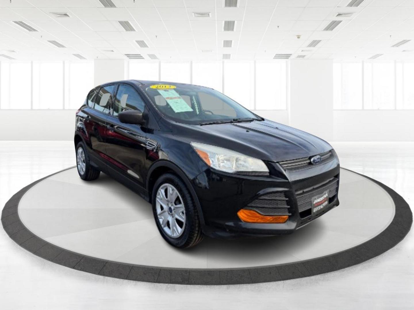 2014 Tuxedo Black Ford Escape S FWD (1FMCU0F70EU) with an 2.5L L4 DOHC 16V engine, 6-Speed Automatic transmission, located at 1865 W 2nd St., Xenia, OH, 45385, (937) 372-7777, 39.681259, -83.961945 - Photo#0