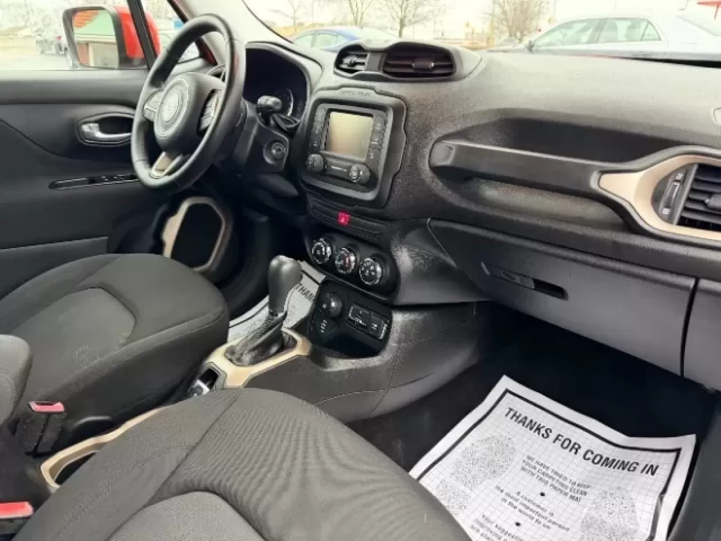 2015 Omaha Orange Jeep Renegade Latitude (ZACCJBBT0FP) , located at 1865 W 2nd St., Xenia, OH, 45385, (937) 372-7777, 39.681259, -83.961945 - Photo#21