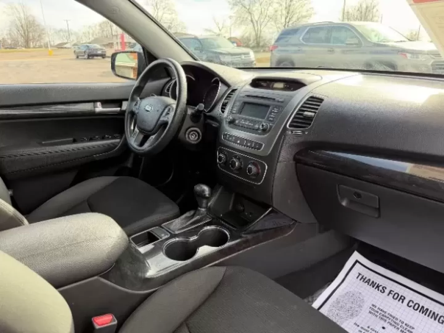 2014 Dark Cherry Kia Sorento LX (5XYKT3A65EG) with an 2.4L I-4 gasoline direct injection engine, located at 1865 W 2nd St., Xenia, OH, 45385, (937) 372-7777, 39.681259, -83.961945 - Photo#21