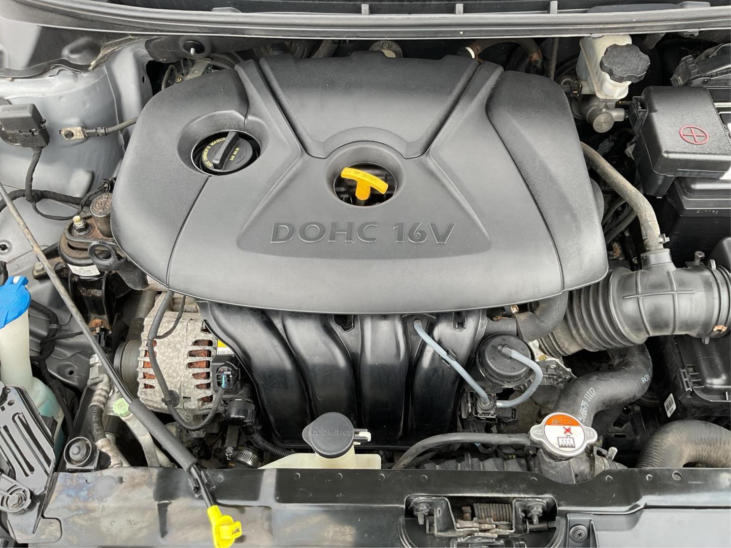 2012 Harbor Gray Metallic /Grey Hyundai Elantra GLS A/T (KMHDH4AE3CU) with an 1.8L L4 DOHC 16V engine, 6-Speed Automatic transmission, located at 1865 W 2nd St., Xenia, OH, 45385, (937) 372-7777, 39.681259, -83.961945 - Photo#10