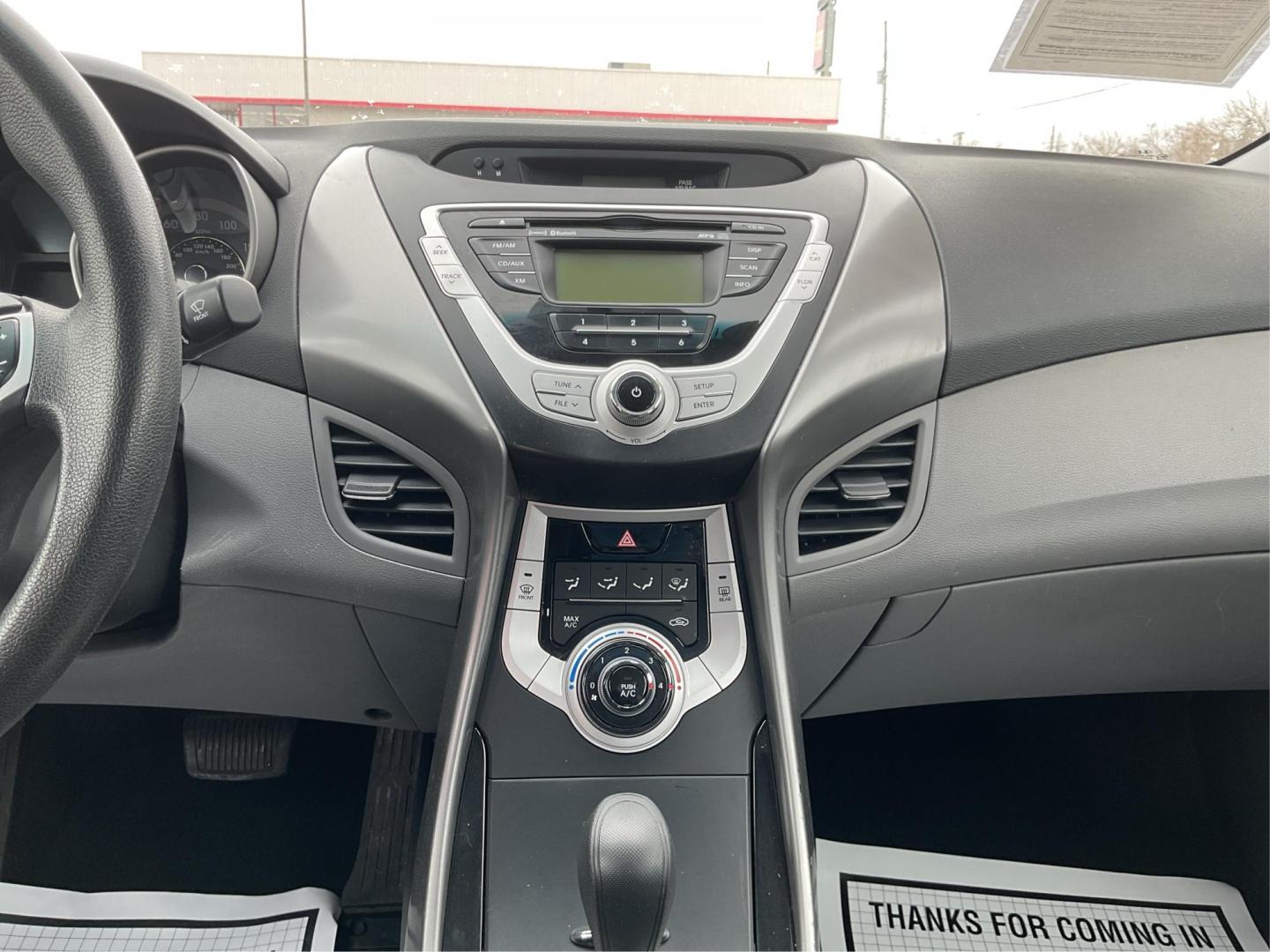 2012 Harbor Gray Metallic /Grey Hyundai Elantra GLS A/T (KMHDH4AE3CU) with an 1.8L L4 DOHC 16V engine, 6-Speed Automatic transmission, located at 1865 W 2nd St., Xenia, OH, 45385, (937) 372-7777, 39.681259, -83.961945 - Photo#12