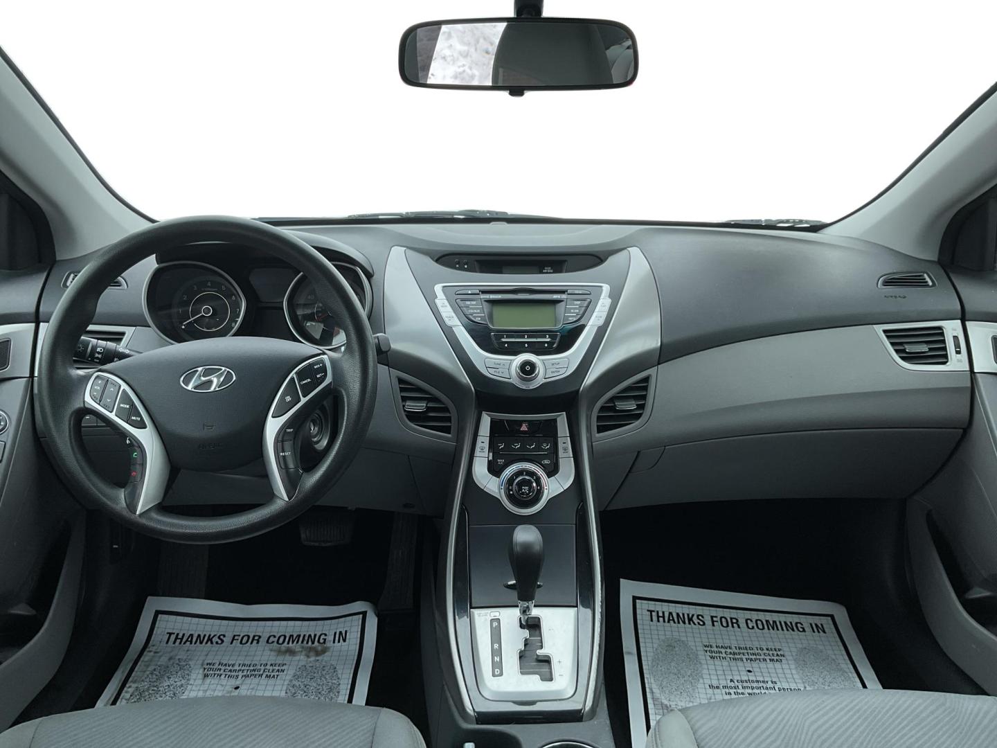 2012 Harbor Gray Metallic /Grey Hyundai Elantra GLS A/T (KMHDH4AE3CU) with an 1.8L L4 DOHC 16V engine, 6-Speed Automatic transmission, located at 1865 W 2nd St., Xenia, OH, 45385, (937) 372-7777, 39.681259, -83.961945 - Photo#16