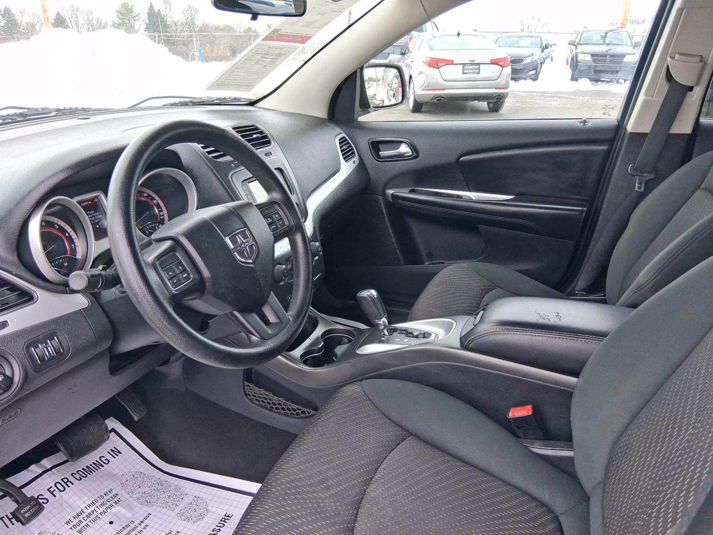 2012 Brilliant Black Crystal Pearlcoat Dodge Journey SXT (3C4PDDBGXCT) with an 3.6L V-6 DOHC engine, located at 1865 W 2nd St., Xenia, OH, 45385, (937) 372-7777, 39.681259, -83.961945 - Photo#8