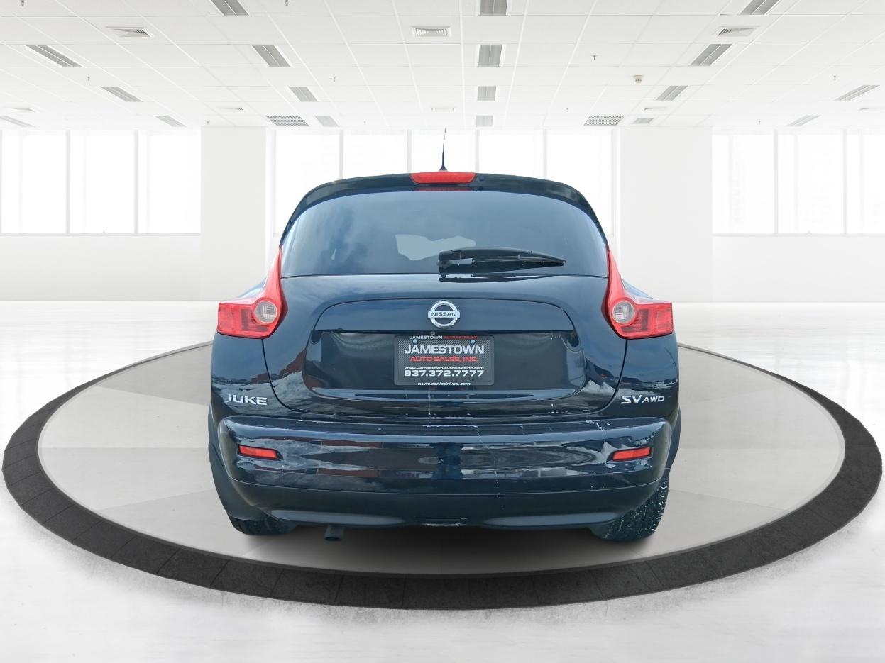2014 Sapphire Black /Black Nissan Juke SV (JN8AF5MV9ET) with an 1.6L I-4 gasoline direct injection engine, located at 1865 W 2nd St., Xenia, OH, 45385, (937) 372-7777, 39.681259, -83.961945 - Photo#5
