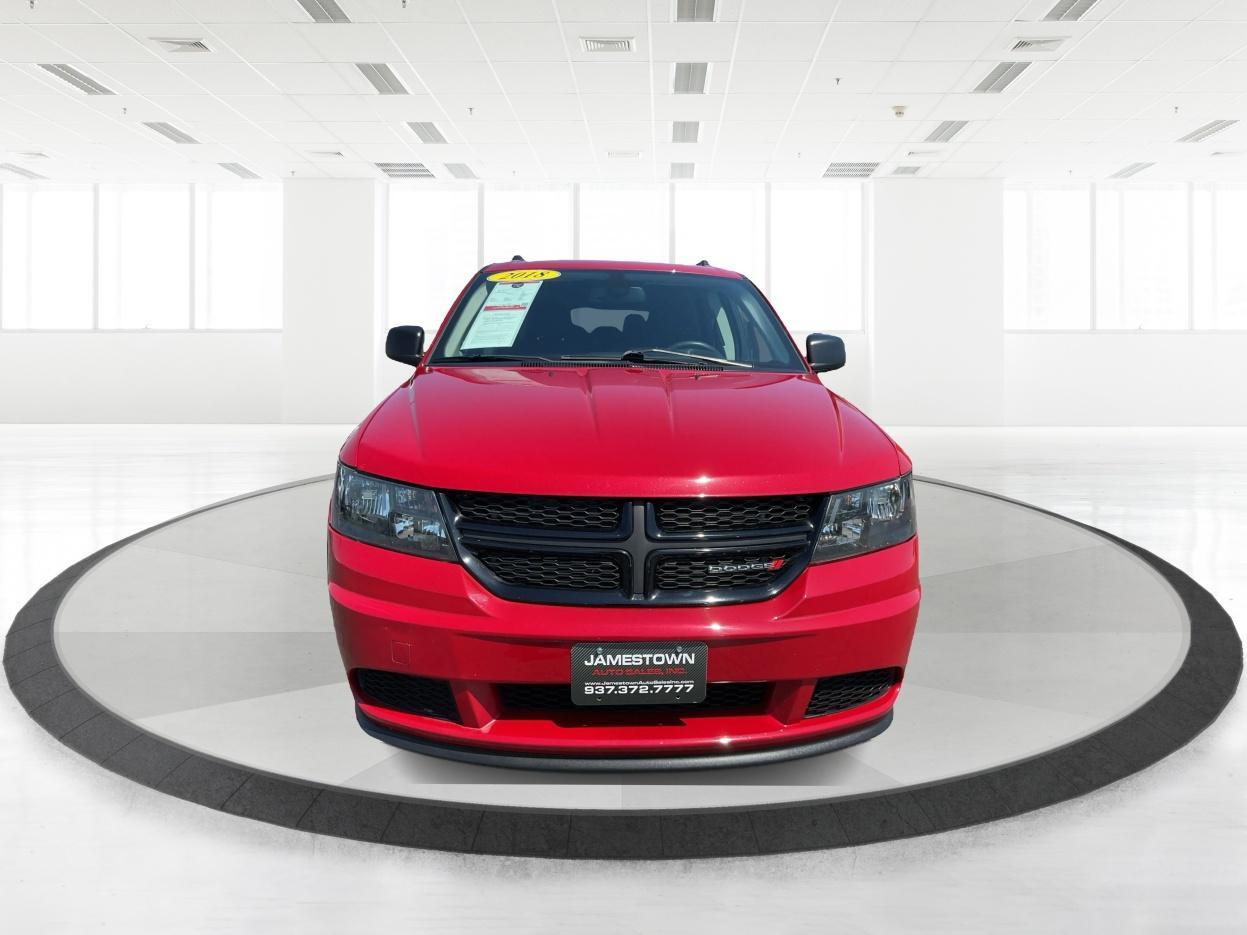 2018 Redline 2 Coat Pearl /Black Dodge Journey SE (3C4PDCAB1JT) with an Tigershark MultiAir 2.4L I-4 DOHC engine, located at 1865 W 2nd St., Xenia, OH, 45385, (937) 372-7777, 39.681259, -83.961945 - Photo#2