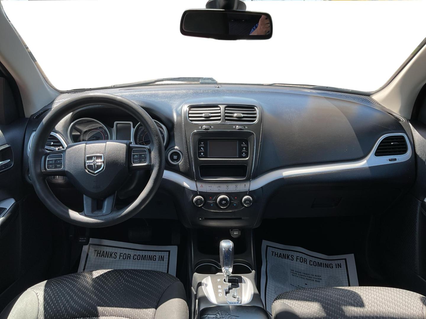 2018 Redline 2 Coat Pearl /Black Dodge Journey SE (3C4PDCAB1JT) with an Tigershark MultiAir 2.4L I-4 DOHC engine, located at 1865 W 2nd St., Xenia, OH, 45385, (937) 372-7777, 39.681259, -83.961945 - Photo#16