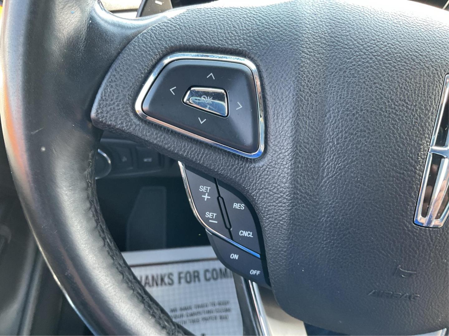 2017 Midnight Sapphire Blue Metallic /Black Lincoln MKC Select (5LMCJ2C92HU) with an 2L I-4 gasoline direct injection engine, Automatic transmission, located at 1865 W 2nd St., Xenia, OH, 45385, (937) 372-7777, 39.681259, -83.961945 - Photo#15