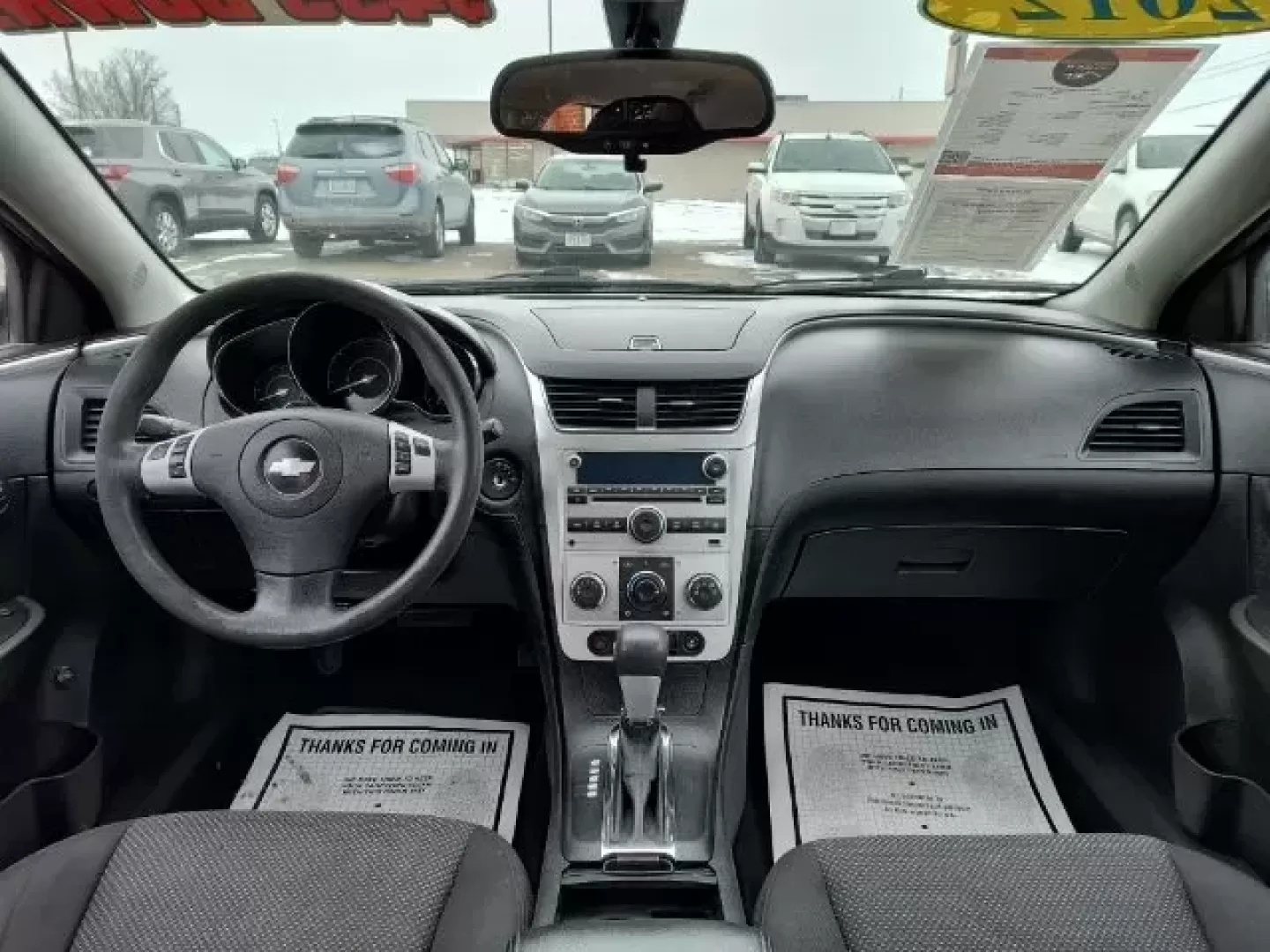 2012 Chevrolet Malibu 1LT (1G1ZC5E04CF) with an 2.4L L4 DOHC 16V engine, 6-Speed Automatic transmission, located at 1865 W 2nd St., Xenia, OH, 45385, (937) 372-7777, 39.681259, -83.961945 - 2012 Chevrolet Malibu 1LT - Photo#8