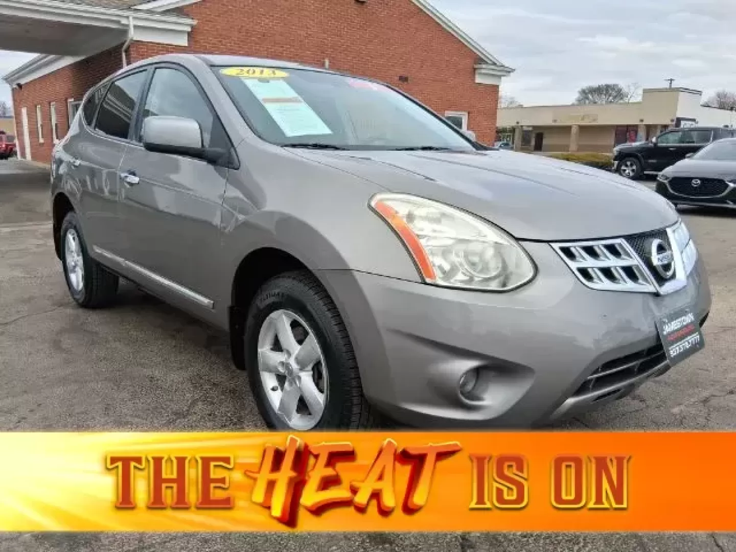 2013 Nissan Rogue S (JN8AS5MV3DW) with an 2.5L I-4 DOHC engine, located at 1865 W 2nd St., Xenia, OH, 45385, (937) 372-7777, 39.681259, -83.961945 - 2013 Nissan Rogue S - Photo#0