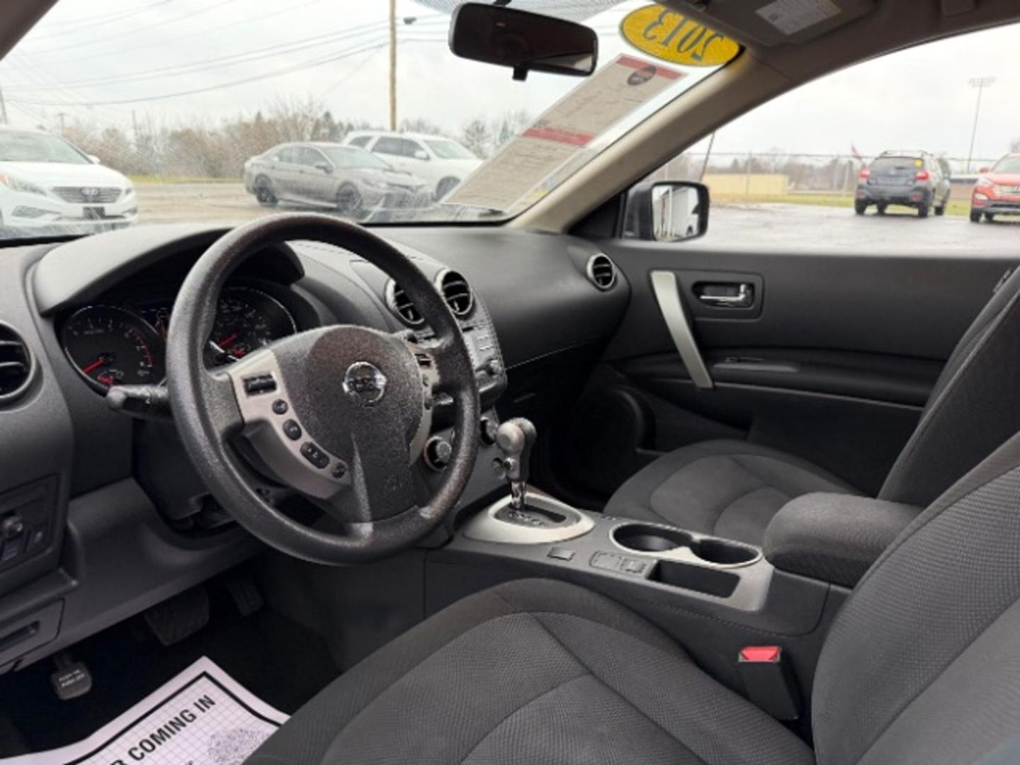 2013 Platinum Graphite Metallic Nissan Rogue S (JN8AS5MV3DW) with an 2.5L I-4 DOHC engine, located at 1865 W 2nd St., Xenia, OH, 45385, (937) 372-7777, 39.681259, -83.961945 - Photo#6