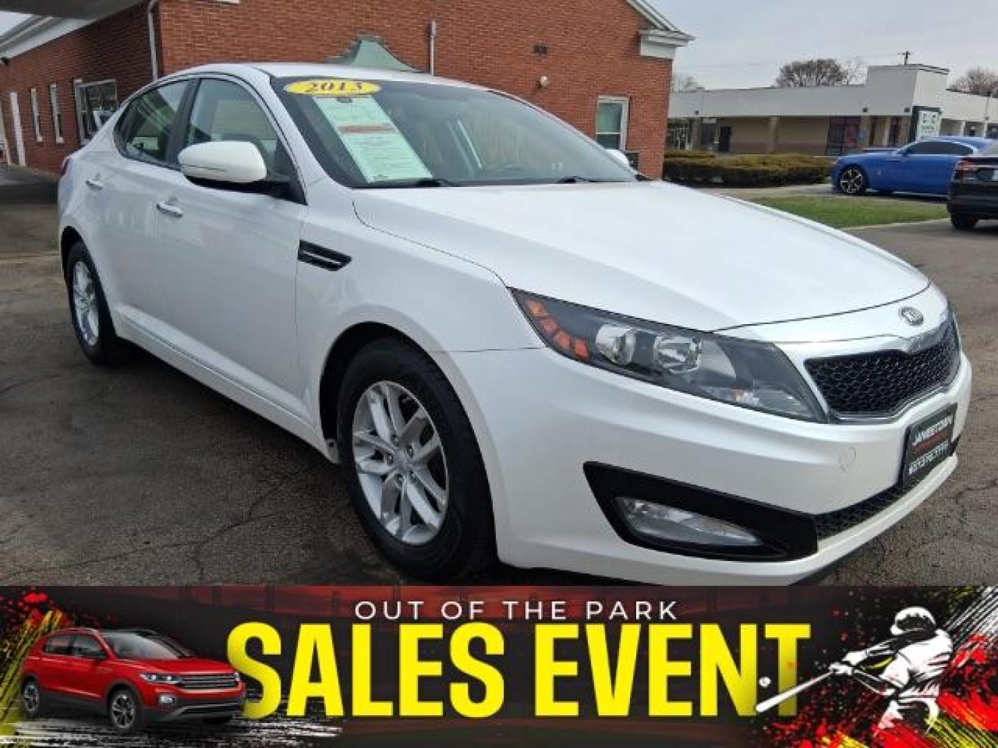 2013 Kia Optima LX (KNAGM4A71D5) with an 2.4L I-4 gasoline direct injection engine, located at 1865 W 2nd St., Xenia, OH, 45385, (937) 372-7777, 39.681259, -83.961945 - 2013 Kia Optima LX - Photo#0