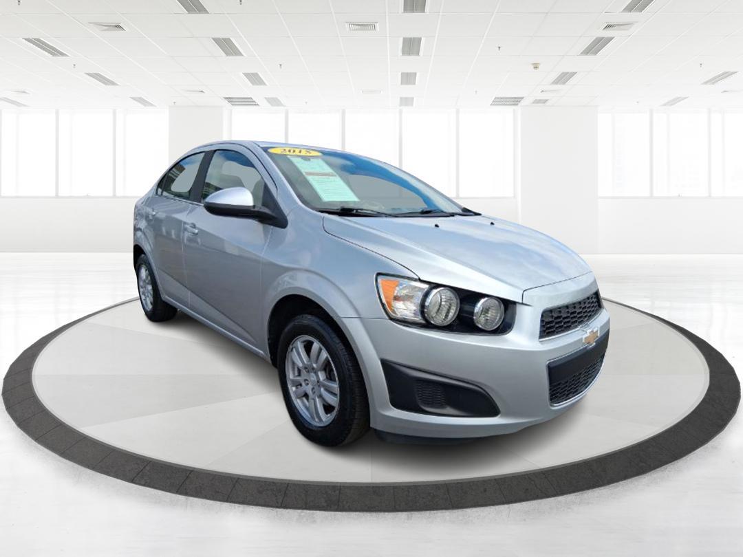 2015 Silver Ice Metallic Chevrolet Sonic LT Auto (1G1JC5SG7F4) with an ECOTEC 1.4L I-4 DOHC engine, located at 1865 W 2nd St., Xenia, OH, 45385, (937) 372-7777, 39.681259, -83.961945 - Photo#0