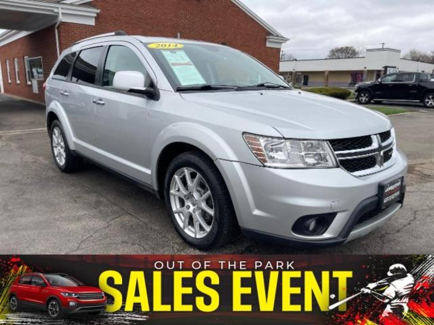 2014 Dodge Journey Limited (3C4PDCDG0ET) with an 3.6L V-6 DOHC engine, located at 1865 W 2nd St., Xenia, OH, 45385, (937) 372-7777, 39.681259, -83.961945 - 2014 Dodge Journey Limited - Photo#0