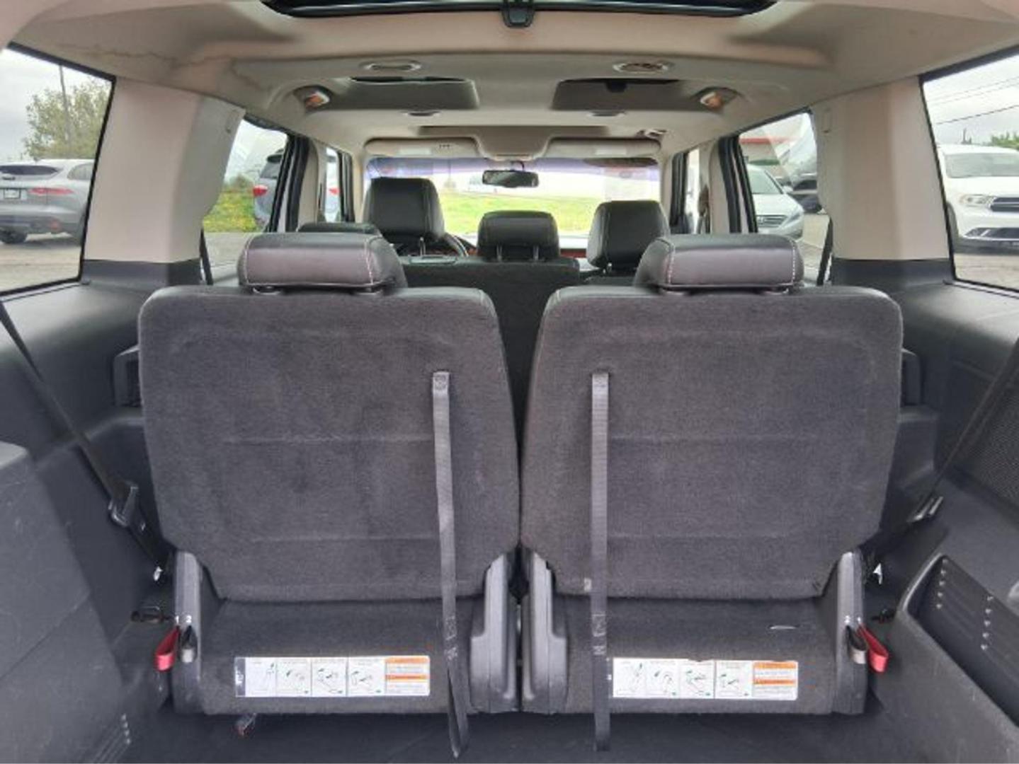 2011 Ford Flex Limited FWD (2FMGK5DC0BB) with an 3.5L V6 DOHC 24V engine, 6-Speed Automatic Overdrive transmission, located at 1865 W 2nd St., Xenia, OH, 45385, (937) 372-7777, 39.681259, -83.961945 - Third Row - Photo#24