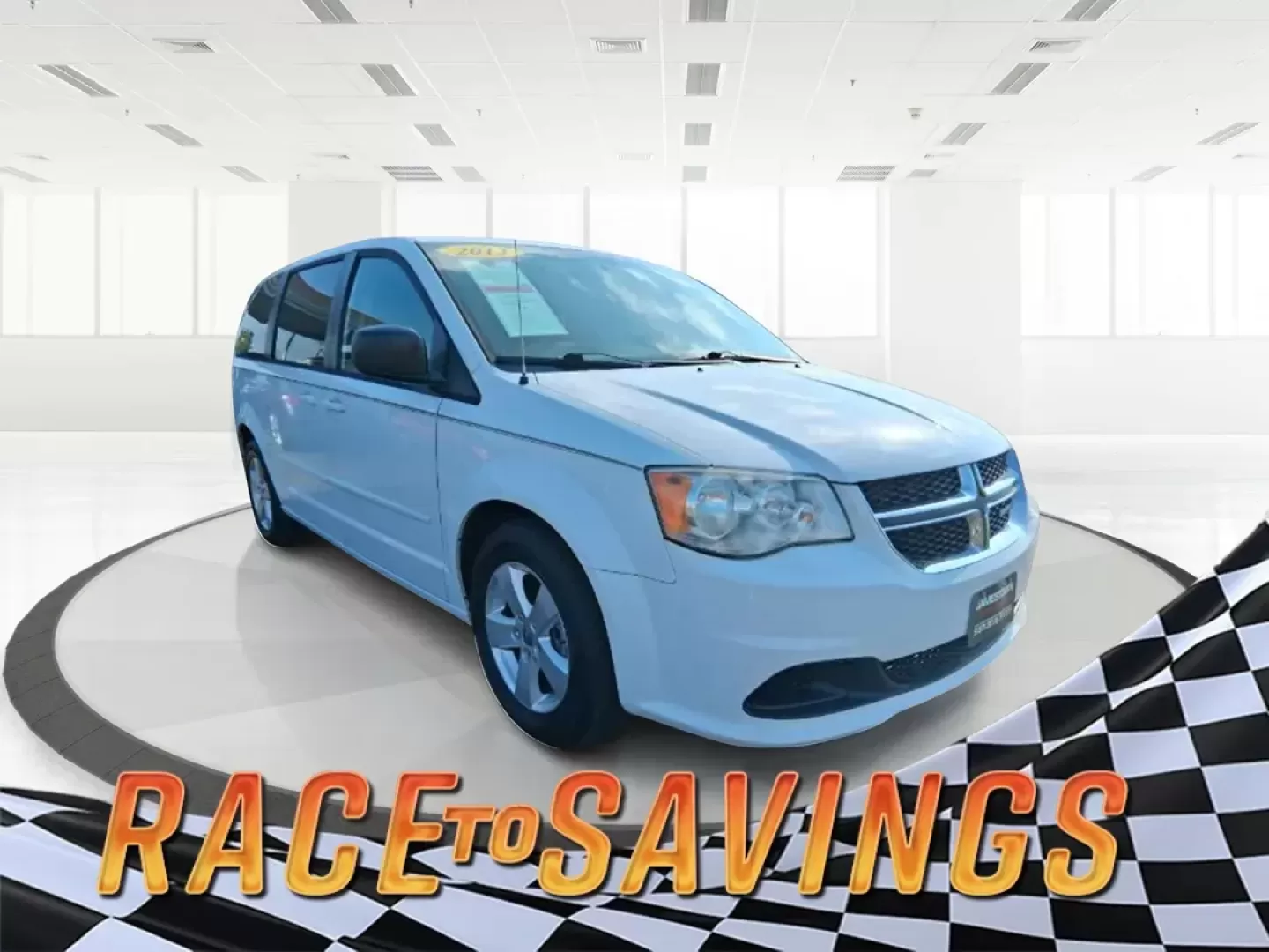 2013 Dodge Grand Caravan SE (2C4RDGBG4DR) with an 3.6L V6 DOHC 24V engine, 6-Speed Automatic transmission, located at 1865 W 2nd St., Xenia, OH, 45385, (937) 372-7777, 39.681259, -83.961945 - 2013 Dodge Grand Caravan SE - Photo#0