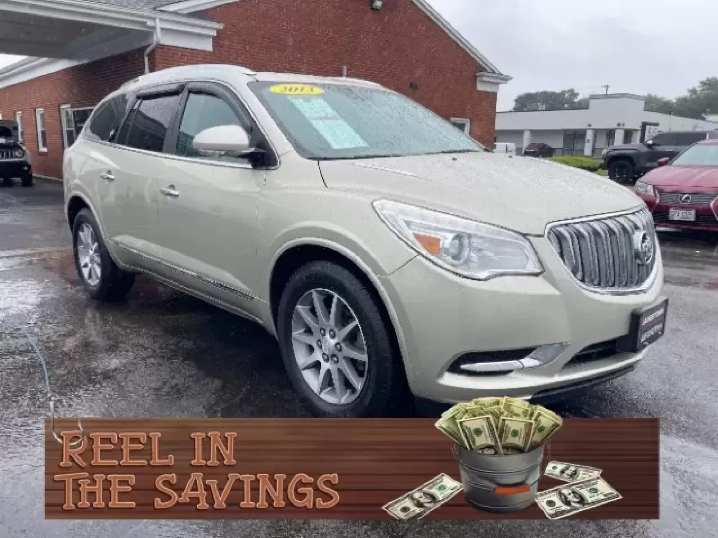 2013 Buick Enclave Leather (5GAKVCKD7DJ) with an 3.6L V-6 gasoline direct injection engine, located at 1865 W 2nd St., Xenia, OH, 45385, (937) 372-7777, 39.681259, -83.961945 - **Discover the Perfect Family SUV: 2013 Buick Enclave at Jamestown Auto Sales!**<br /> <br /> Are you searching for a vehicle that combines style, comfort, and functionality for your growing family? Look no further than this stunning 2013 Buick Enclave, now available at Jamestown Auto Sales in Xenia - Photo#0