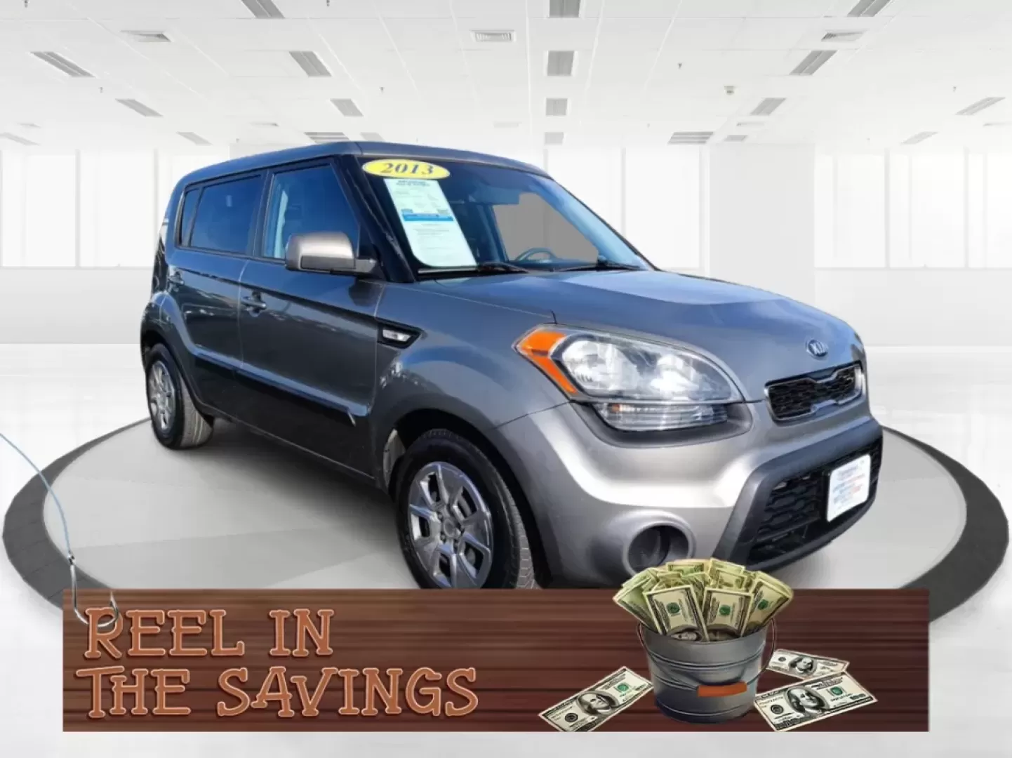 2013 Kia Soul Base (KNDJT2A58D7) with an 1.6L L4 DOHC 16V engine, 5-Speed Manual transmission, located at 1865 W 2nd St., Xenia, OH, 45385, (937) 372-7777, 39.681259, -83.961945 - **Discover the Perfect Wagon for Your Daily Adventures!** <br /> <br /> Are you looking for a versatile vehicle that can easily adapt to both your daily commutes and weekend getaways? Look no further than this 2013 Kia Soul, proudly offered by Jamestown Auto Sales, your trusted buy here pay here de - Photo#0