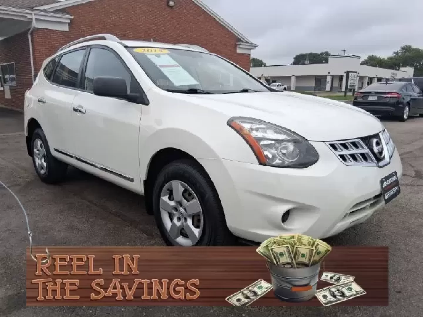 2015 Nissan Rogue S (JN8AS5MV1FW) with an 2.5L I-4 DOHC engine, located at 1865 W 2nd St., Xenia, OH, 45385, (937) 372-7777, 39.681259, -83.961945 - Explore new horizons and elevate your daily drives with the 2015 Nissan Rogue S! Whether you're a growing family searching for a reliable SUV, a commuter needing a comfortable ride, or a weekend adventurer exploring the scenic trails of Ohio, this versatile vehicle checks all the boxes. At Jamestown - Photo#0