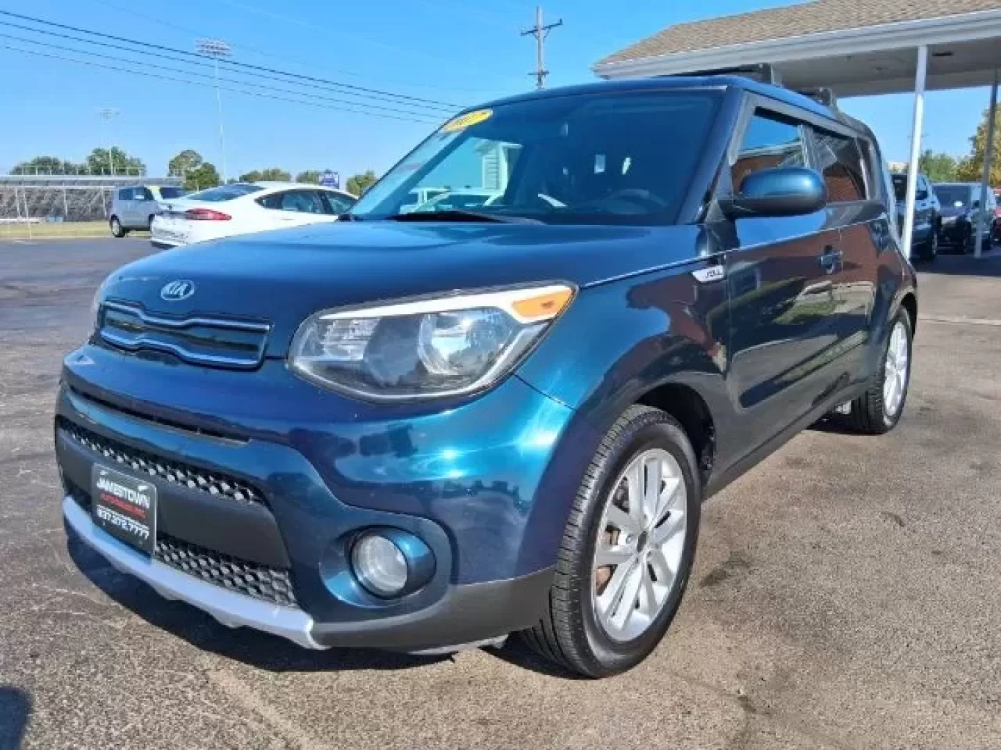 2017 Kia Soul + (KNDJP3A58H7) with an 2L I-4 gasoline direct injection engine, located at 1865 W 2nd St., Xenia, OH, 45385, (937) 372-7777, 39.681259, -83.961945 - **Discover Your Next Adventure with this 2017 Kia Soul at Jamestown Auto Sales!**<br /> <br /> Whether you're a daily commuter navigating the streets of Xenia or a weekend adventurer ready to explore the scenic countryside, this striking 2017 Kia Soul in Mysterious Blue is the perfect vehicle to ele - Photo#1