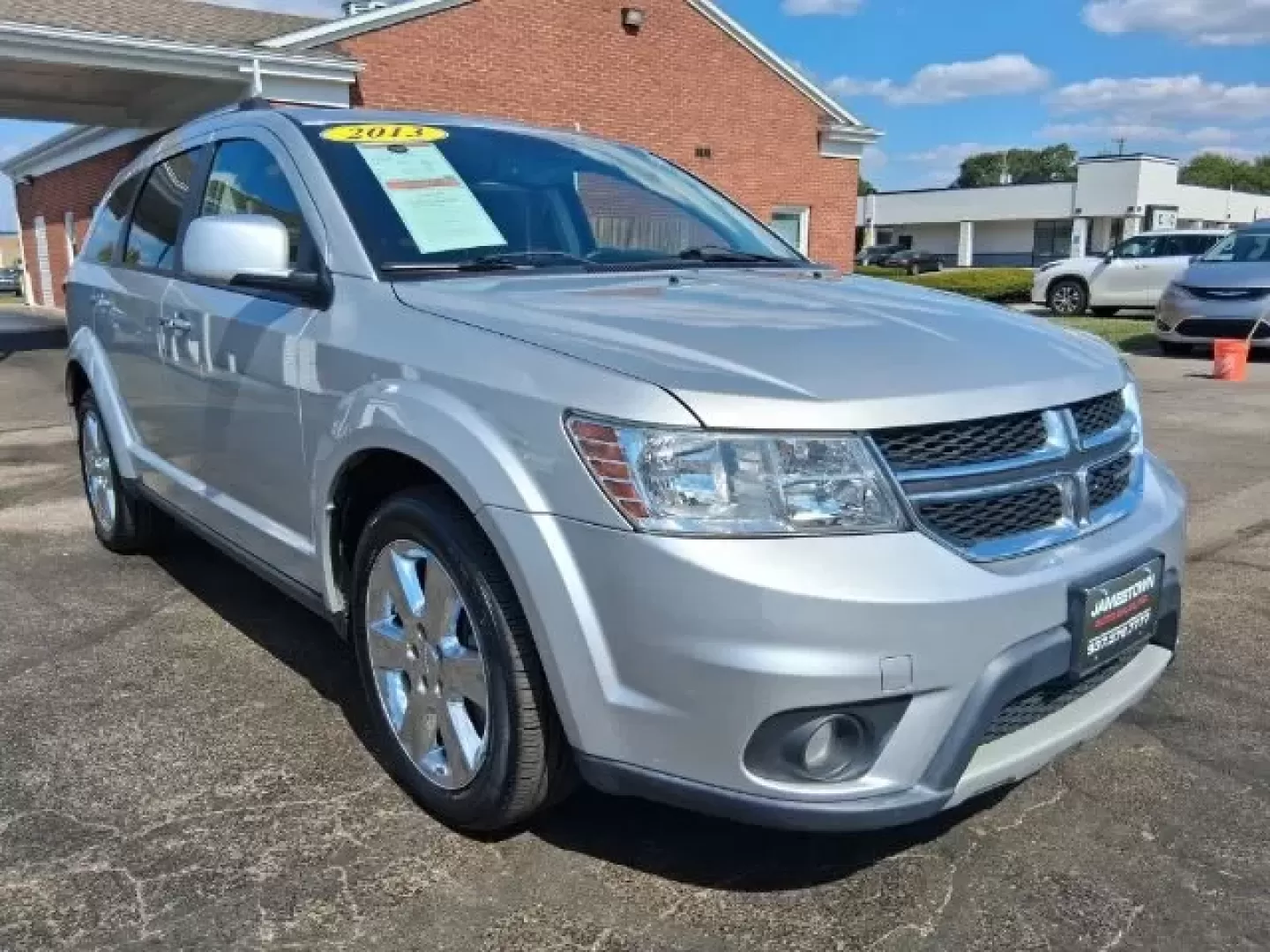 2013 Dodge Journey Crew (3C4PDCDG9DT) with an 3.6L V6 DOHC 24V engine, 6-Speed Automatic transmission, located at 1865 W 2nd St., Xenia, OH, 45385, (937) 372-7777, 39.681259, -83.961945 - **Discover Your Next Adventure with the 2013 Dodge Journey at Jamestown Auto Sales!**<br /> <br /> Are you ready to elevate your family road trips or weekend getaways? The 2013 Dodge Journey, available now at Jamestown Auto Sales, is the versatile SUV you've been searching for. With ample space, cut - Photo#1