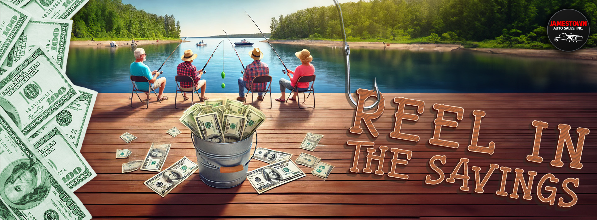 Jamestown Auto Sales - Reel In The Savings Sales Event